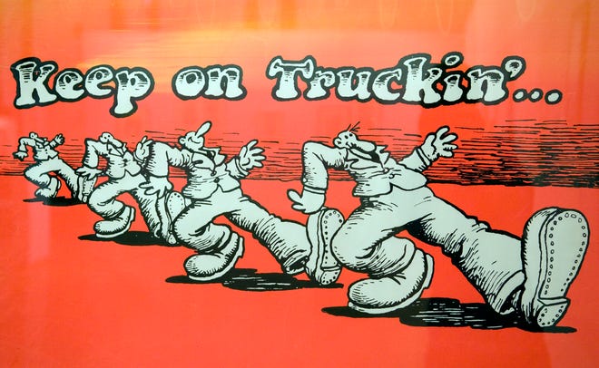 Robert Crumb Keep on Truckin